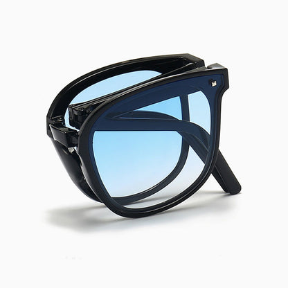 Summer Beach Fashion Sun Protection Folding Sunglasses