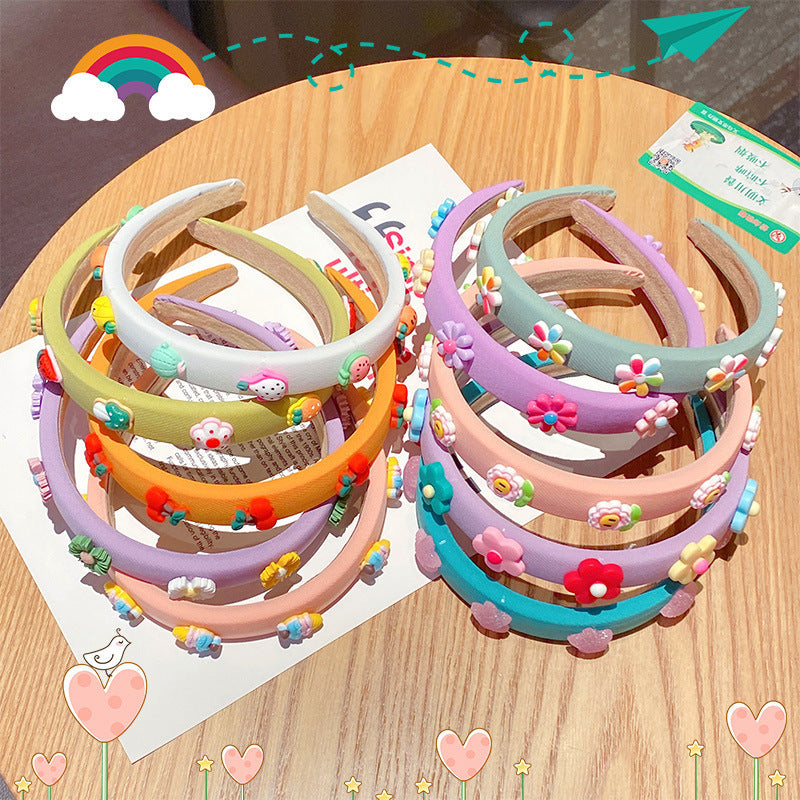 Small Flower Hair Band