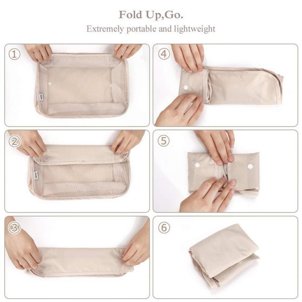 8-piece Set Luggage Divider Travel Storage Bag