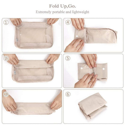 8-piece Set Luggage Divider Travel Storage Bag