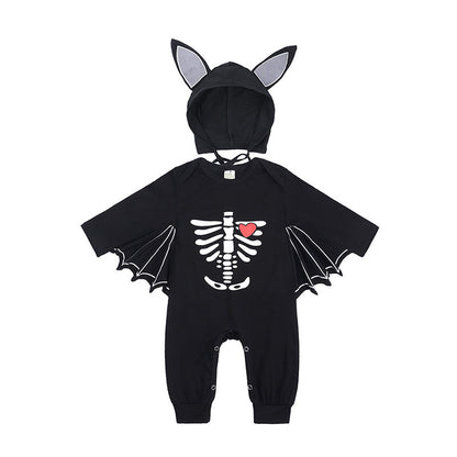 Halloween Bat One-piece Baby Rompers Suit
