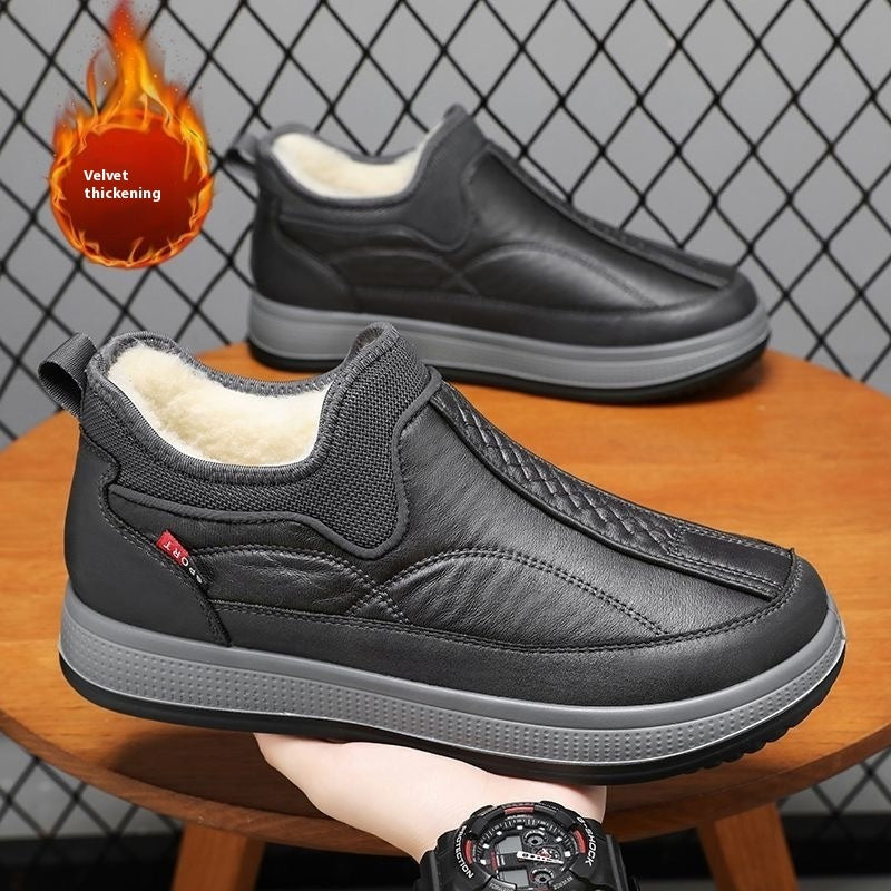 Simple Non-slip Flat Cotton Shoes