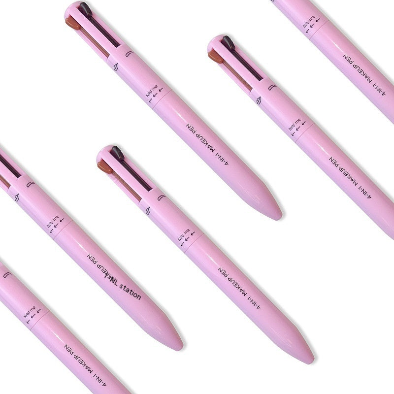Four-in-one Cosmetic Brush