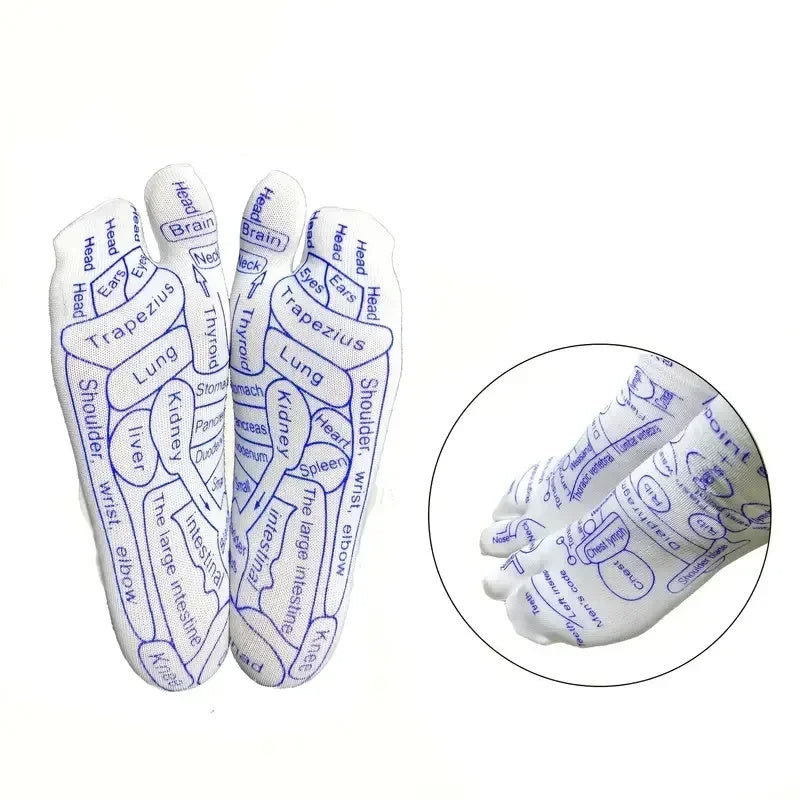 Massage Relieve Tired Feet  Acupressure Foot Massager Reflexology Socks