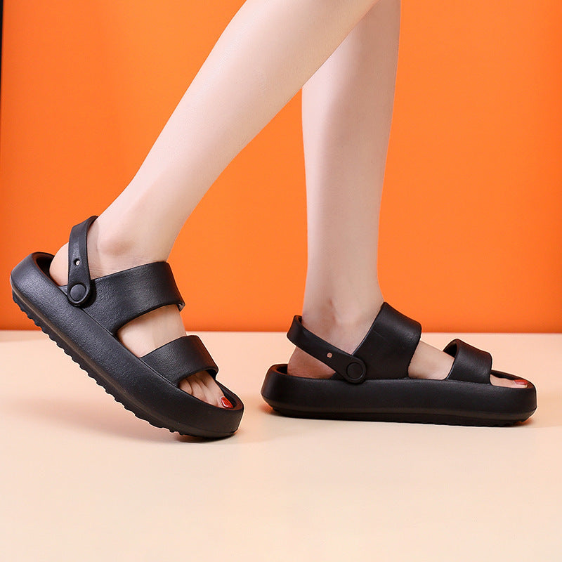 3cm Thick Bottom Adjustable Outdoor Sandals For Men And Women