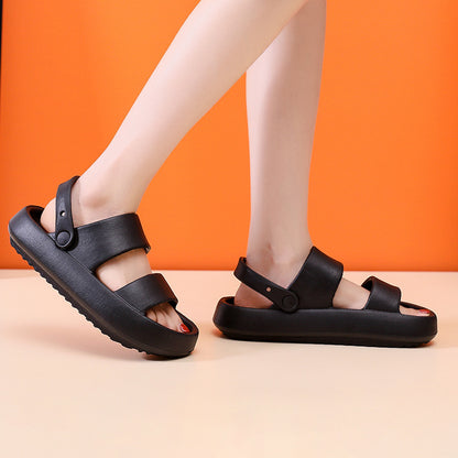 3cm Thick Bottom Adjustable Outdoor Sandals For Men And Women