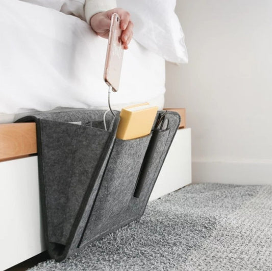Pocket Felt Bedside Storage Bag