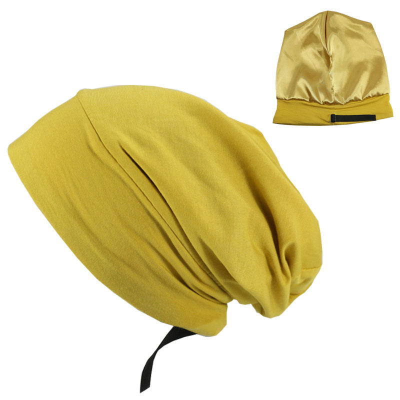 Adjustable Men's Satin Lined Hood