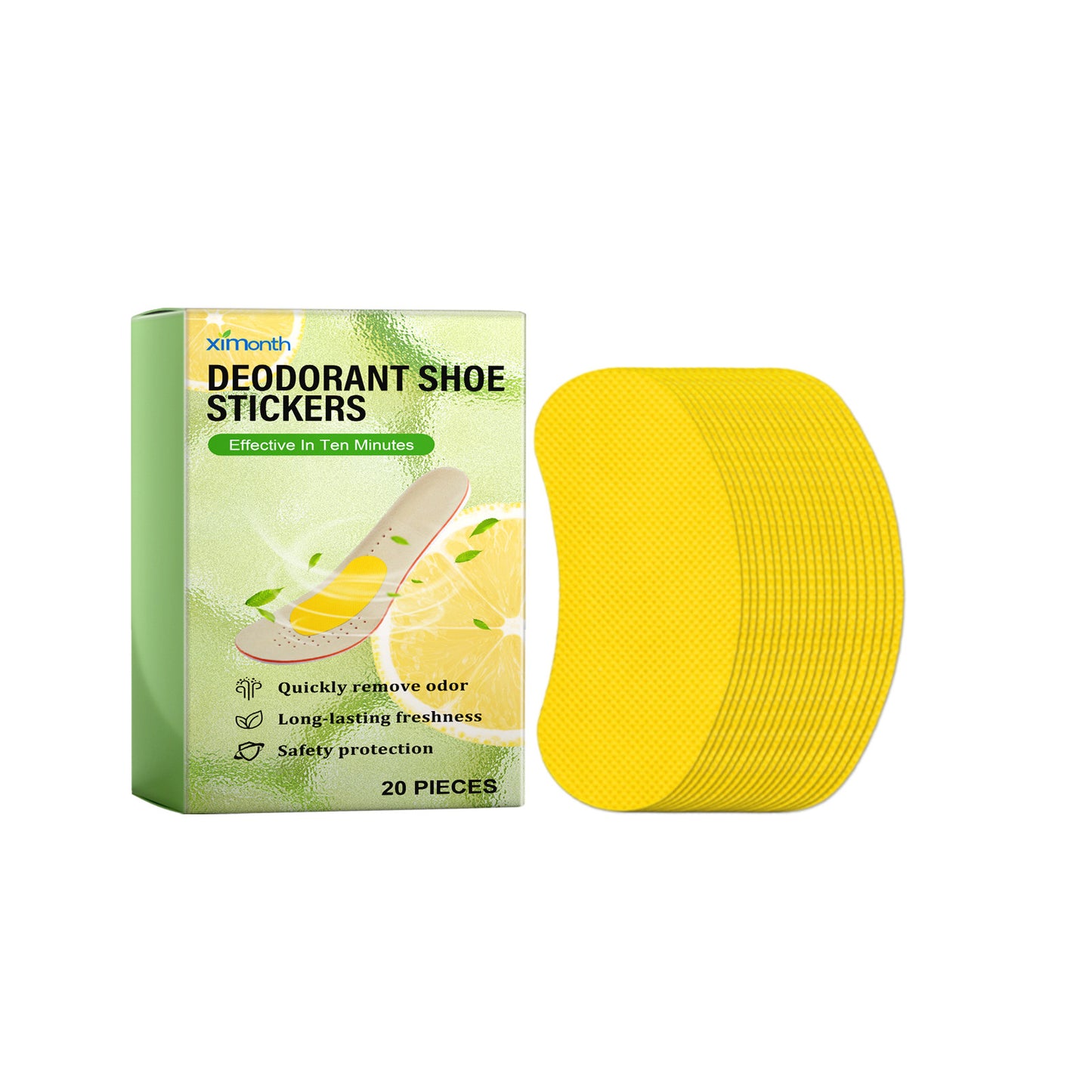 Deodorant Sweat-absorbent Shoe Stickers