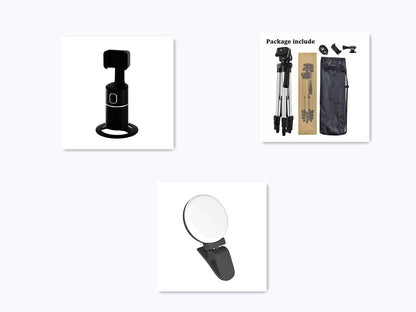 Smart Face Recognition Tracking Anchor Stand for Mobile Phone