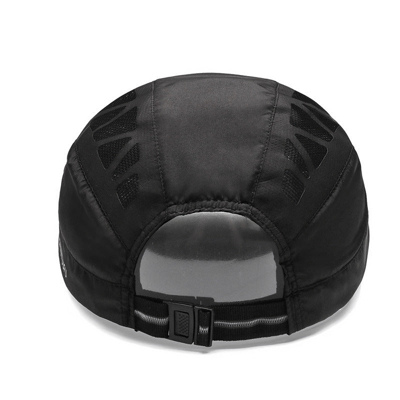 Men Mesh Beret Breathable Hat