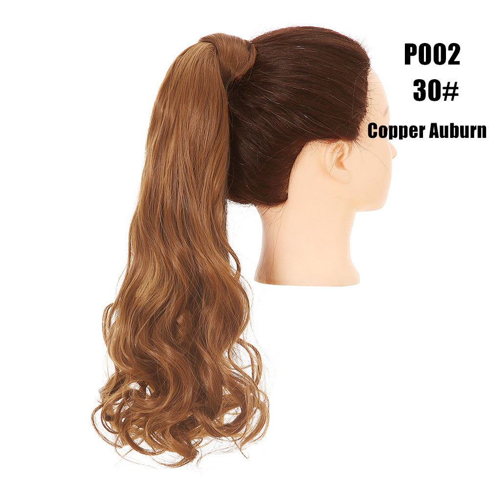 European And American Style Fluffy Natural Ponytail Wig
