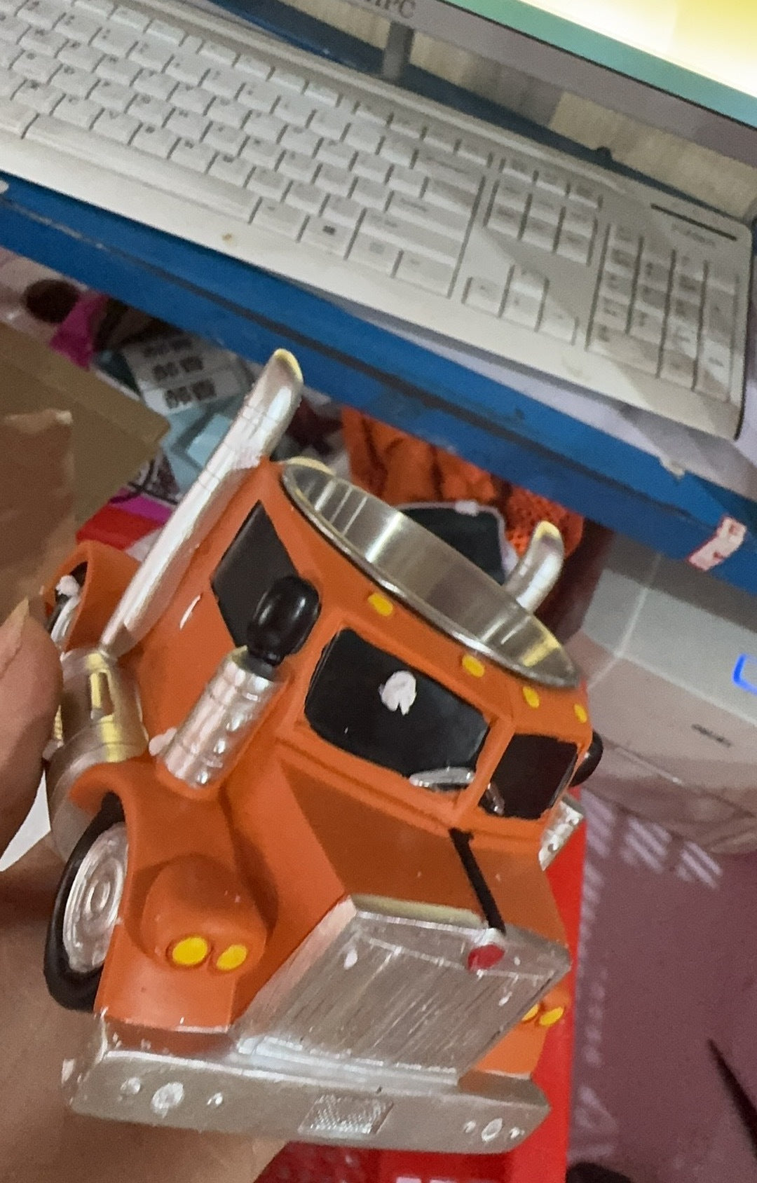 Durable Handcrafted Semi-Truck Coffee Mug