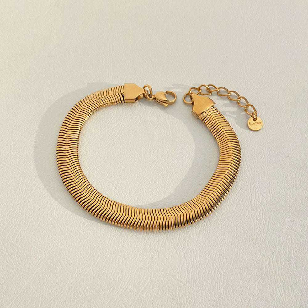 Electroplating Stainless Steel Bracelet