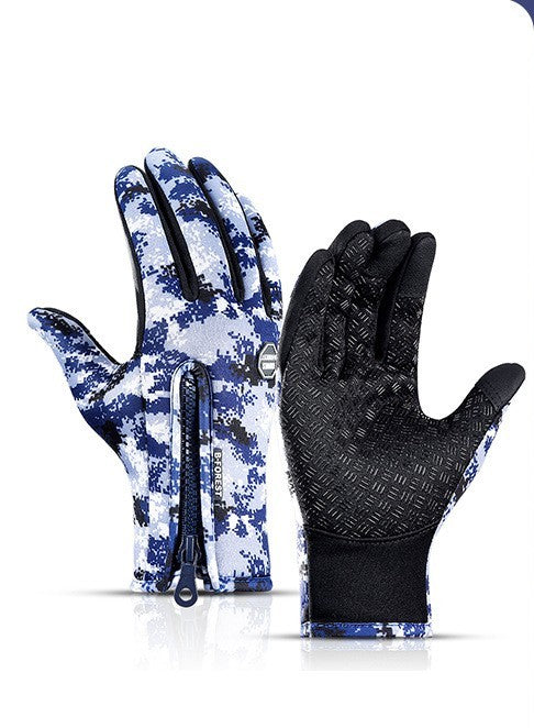 Touch Screen Riding Motorcycle Sliding Waterproof Sports Gloves