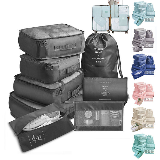 8-piece Set Luggage Divider Travel Storage Bag
