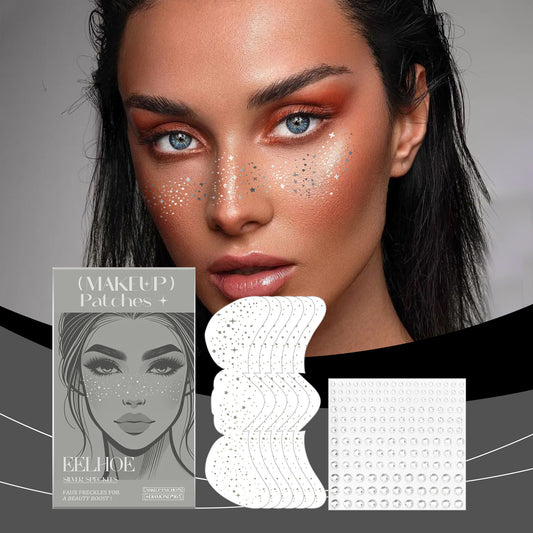 Glitter Spots Tattoo Face Stickers