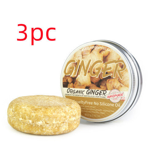 Refreshing Anti-dandruff Ginger Shampoo Soap