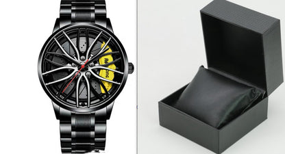 Waterproof Wheel Style Non-mechanical Watch
