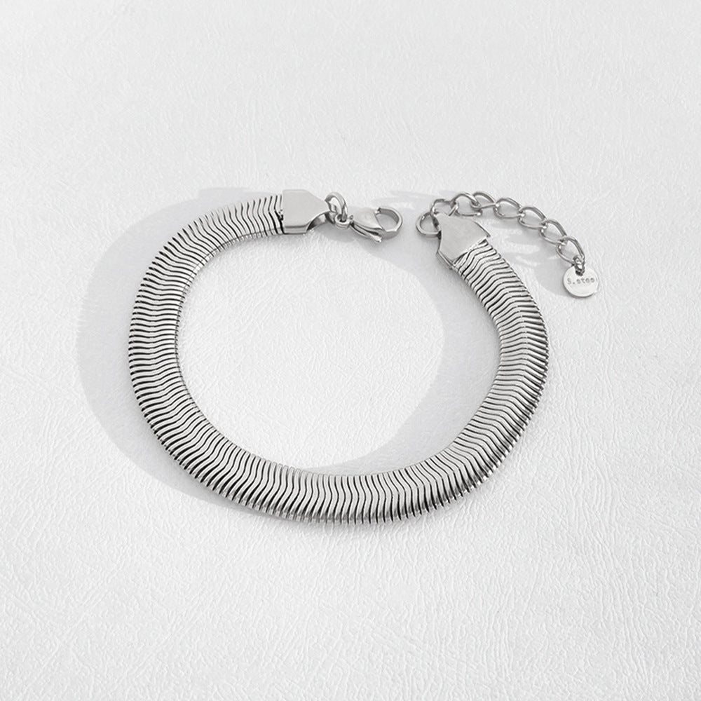 Electroplating Stainless Steel Bracelet