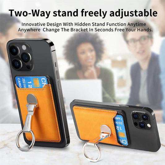 Back Sticker Magnetic Card Holder