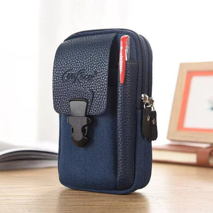 Men's Canvas Belt Waist Bag