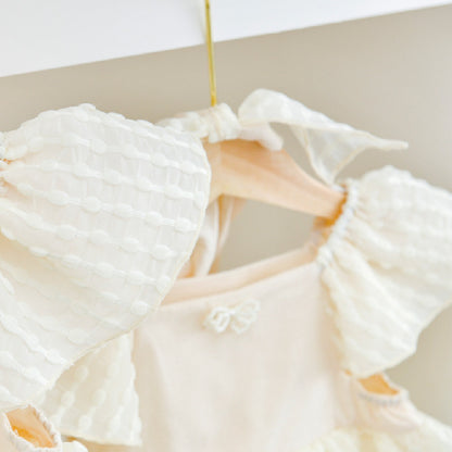 Korean Flying Sleeve Princess Skirt Romper