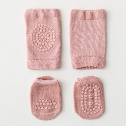 Children's Knee Pad Floor Socks Set