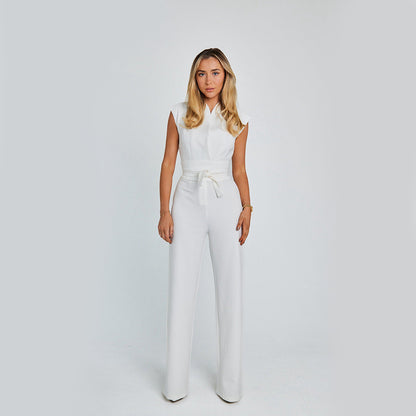 Fashion Elegant Long Sleeveless Jumpsuit