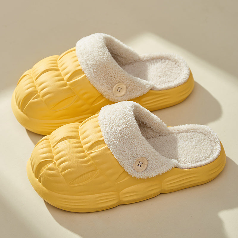 Waterproof, Non-Slip, Fluffy And Fuzzy Indoor Slippers