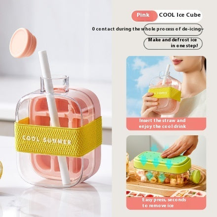 One-Click Molding Cooling Cup And Instant Ice Maker with Zero-Contact