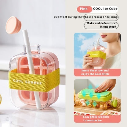 One-Click Molding Cooling Cup And Instant Ice Maker with Zero-Contact