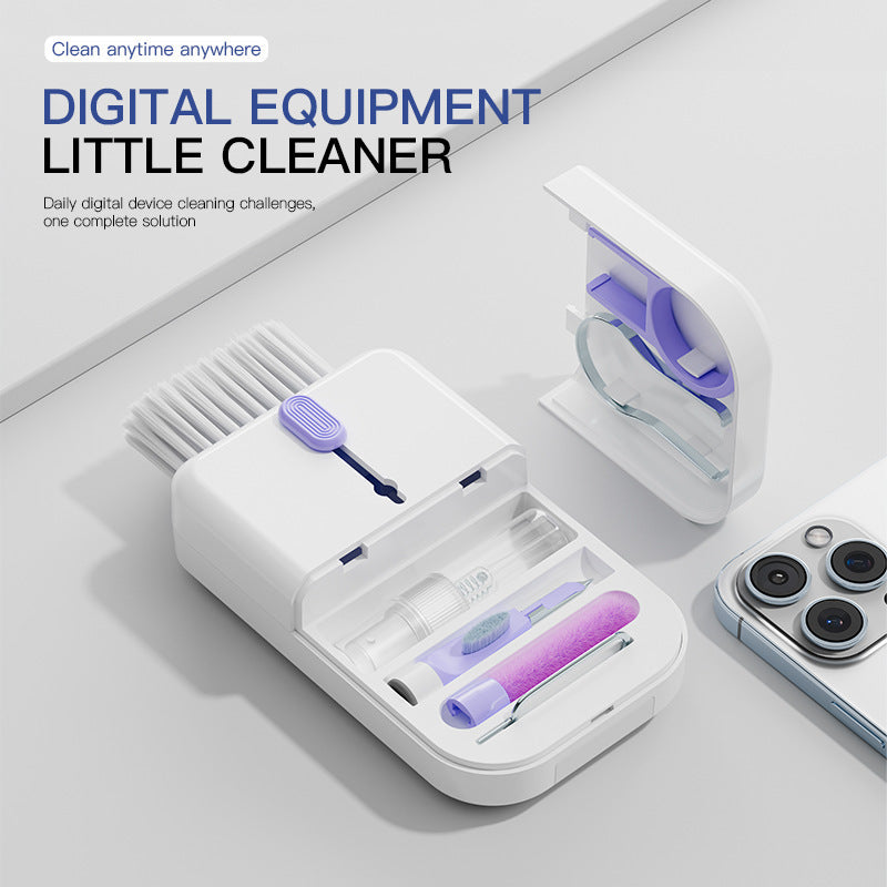 11-in-1 Portable Multifunctional Electronics Cleaning Kit with Storage Box