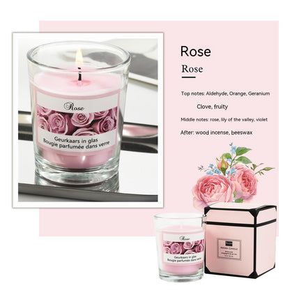 Plant Glass Aromatherapy Candles