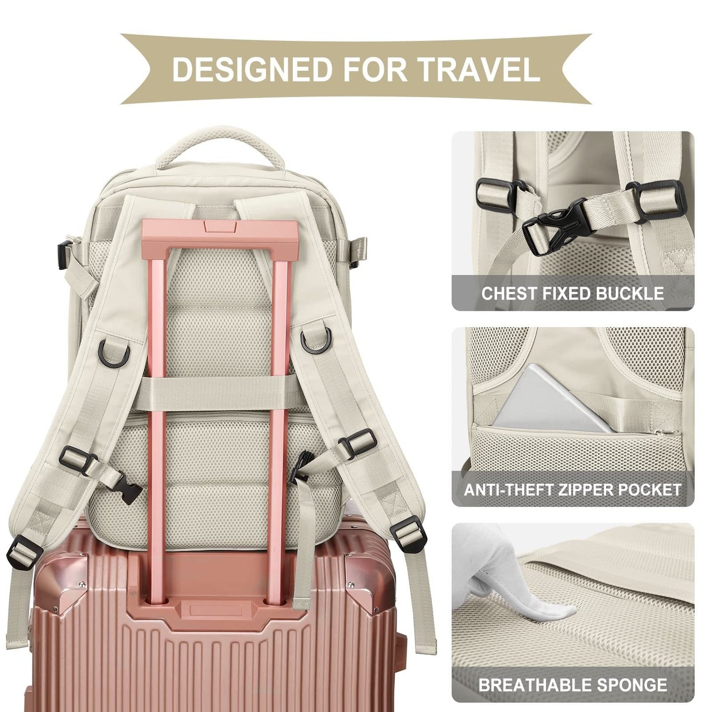 Breathable And Waterproof Large Capacity Travel Backpack