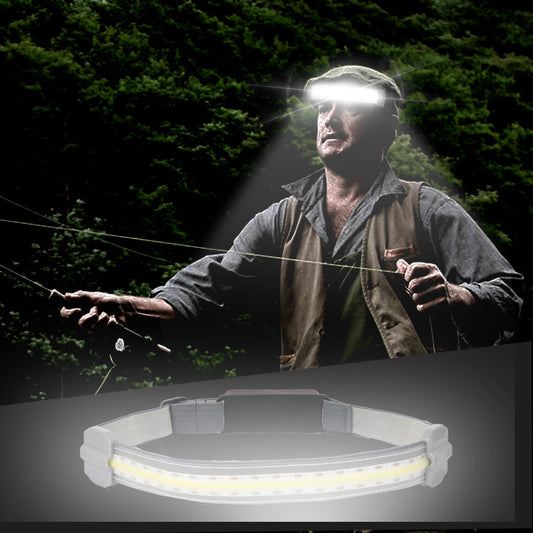 COB Portable Headlight With 3 Lighting Modes
