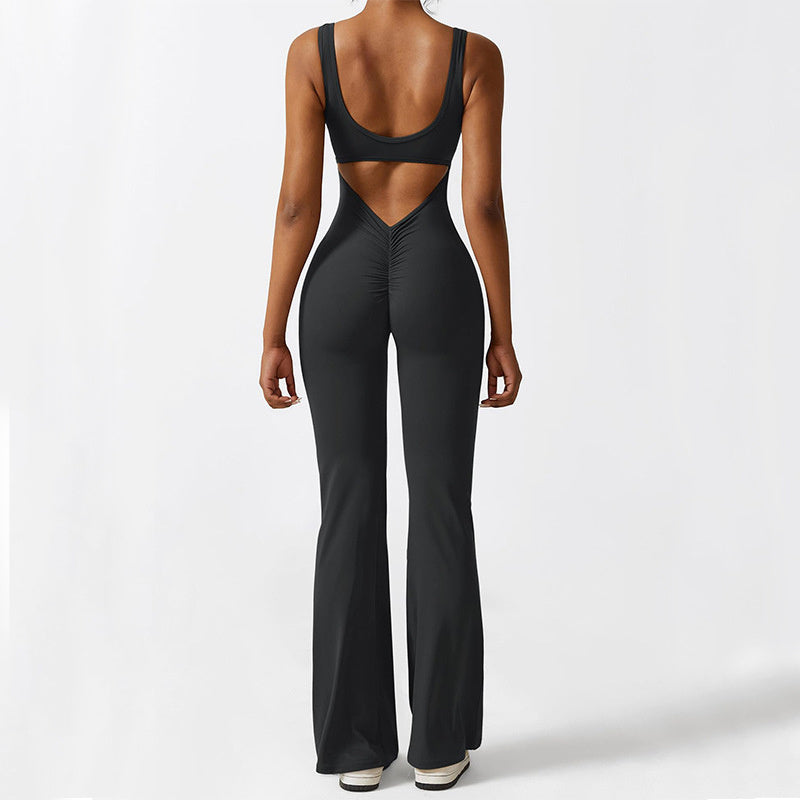 Women Sleeveless  Fitness Yoga Long Pants