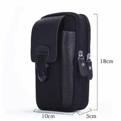 Men's Canvas Belt Waist Bag