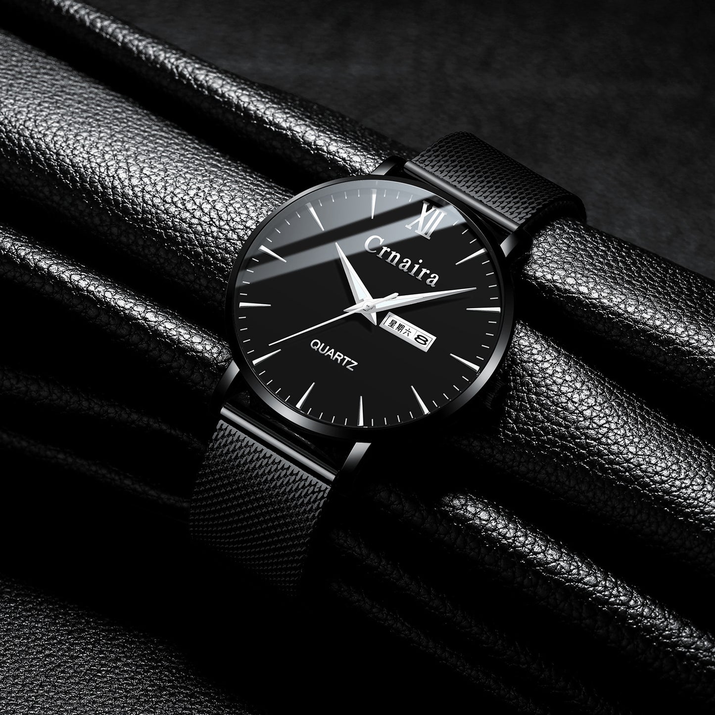 Simple Ultra-thin Quartz Watch For Men