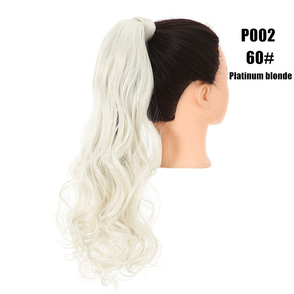 European And American Style Fluffy Natural Ponytail Wig