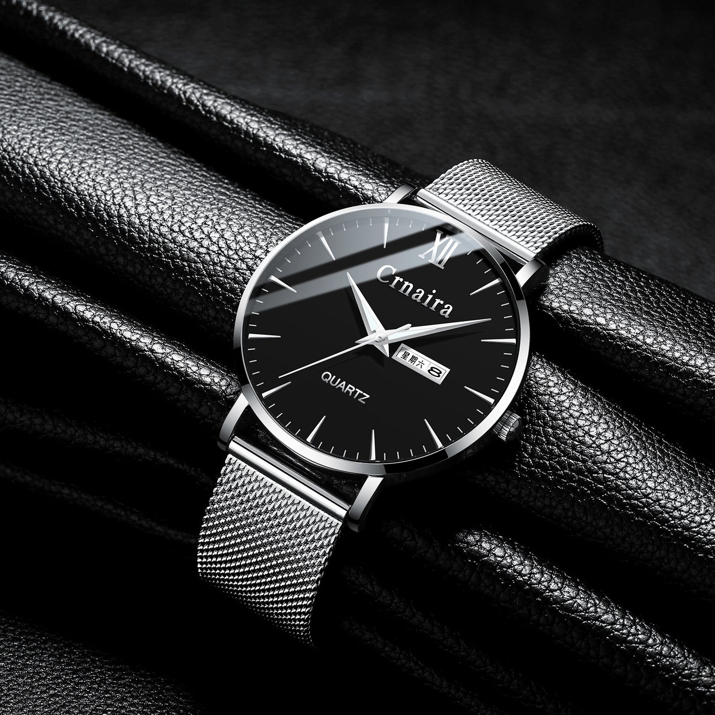 Simple Ultra-thin Quartz Watch For Men