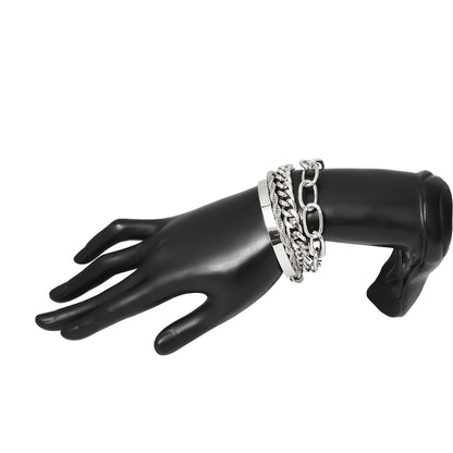 O-shaped Chain Cover Bracelet