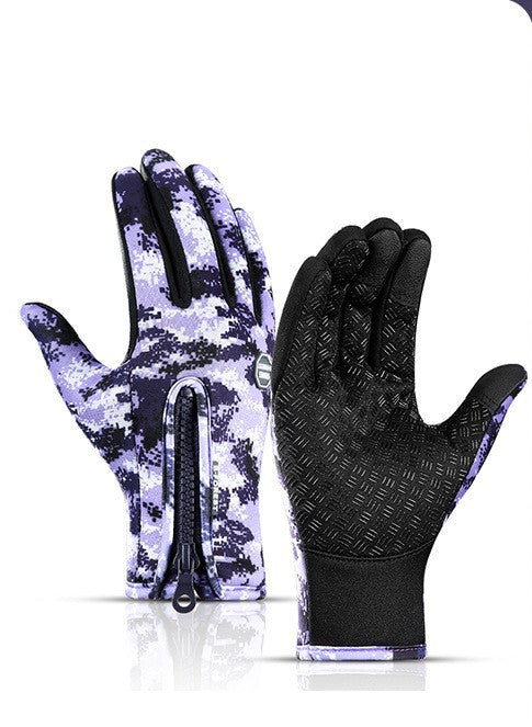 Touch Screen Riding Motorcycle Sliding Waterproof Sports Gloves