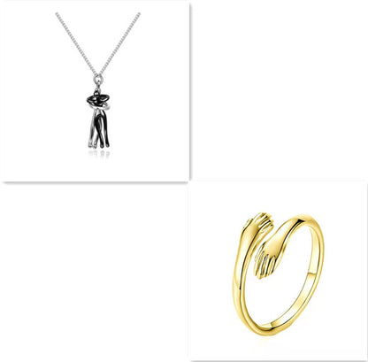 Love Hug Necklace For Men And Women