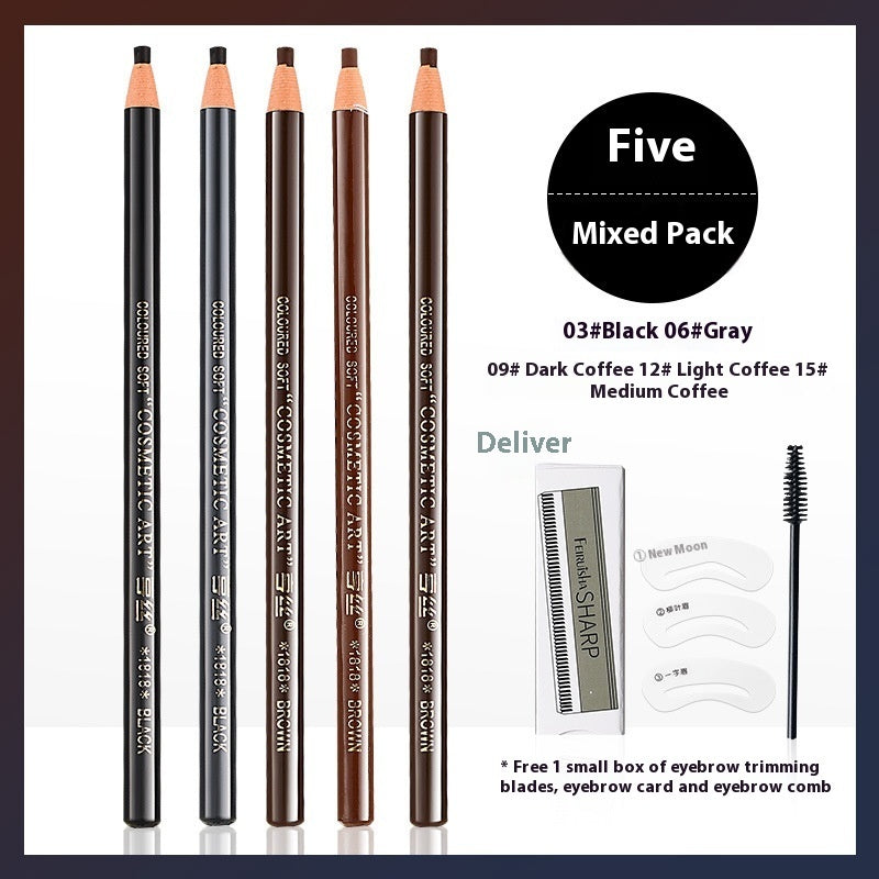 Sweat-proof, Non-fading Natural Eyebrow Pencil