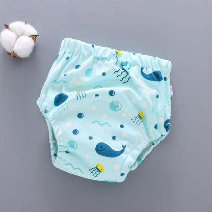 Baby Washable 6-layer Gauze Training Pants