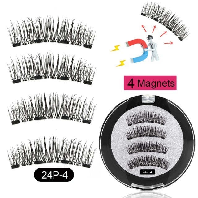 Natural Magnetic Eyelash With Clip Sleeve