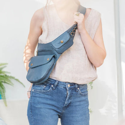 Retro Casual Travel Hiking Mobile Coin Bag