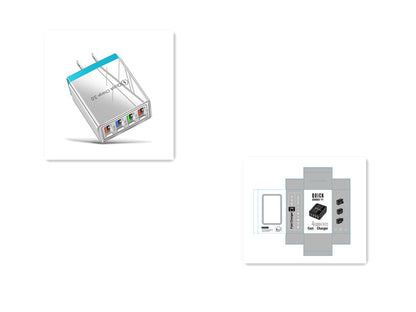 Quick 4 Slot Portable Charger