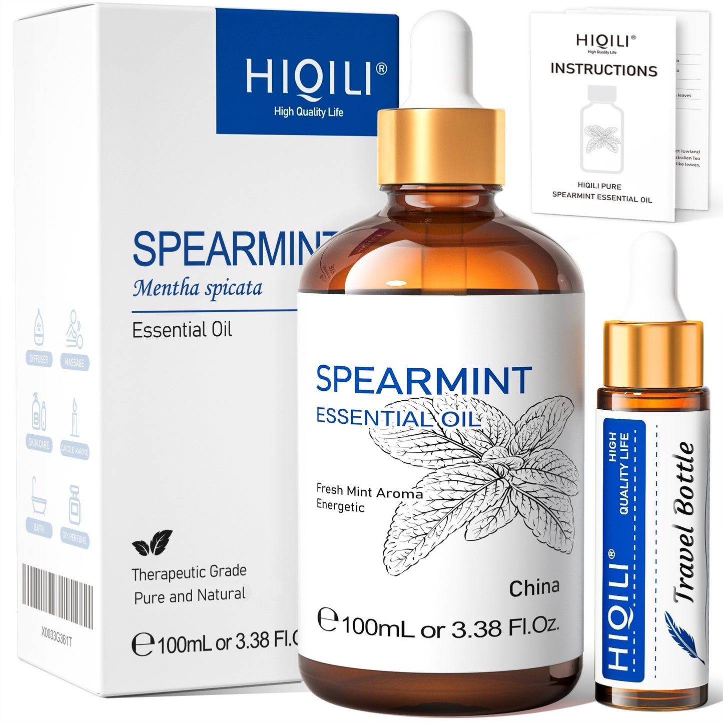 Spearmint Single Essential Fragrance Oil